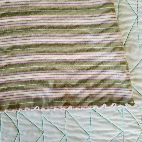 BP Green Ringer Rib Tank Dress - Picture 3 of 5